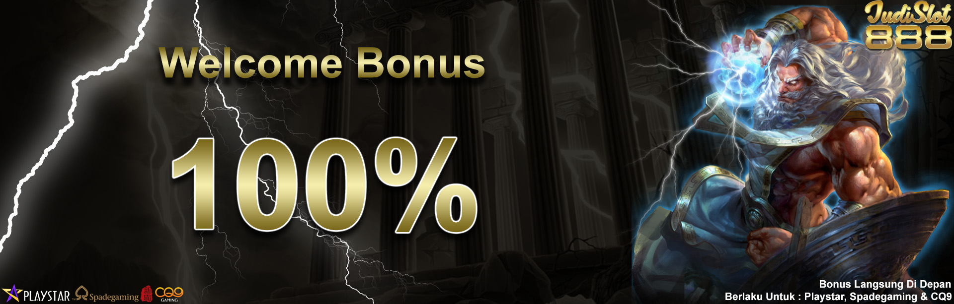 Welcome Bonus 100% Slot Game 888